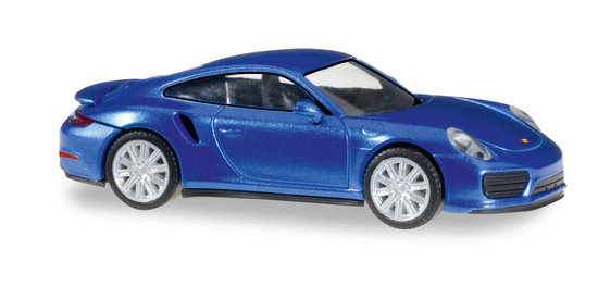 Porsche 911 Turbo, Saphier blau metallic